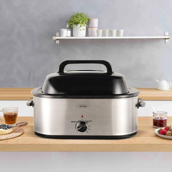 Sunvivi Multi Roaster Oven With Selfbasting Lid & Reviews Wayfair